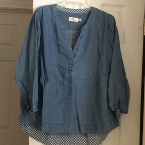 Vineyard Vines Chambray Blouse